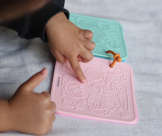 Silicone Sensory Bath Book Toy