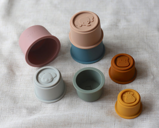 Silicone Stacking + Nesting Cups